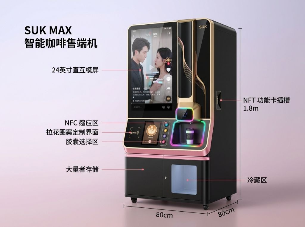 SUK MAX 智能咖啡售卖机
